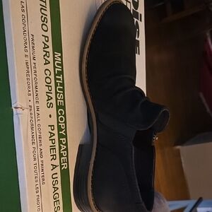 Women's Black Leather Dress Shoes